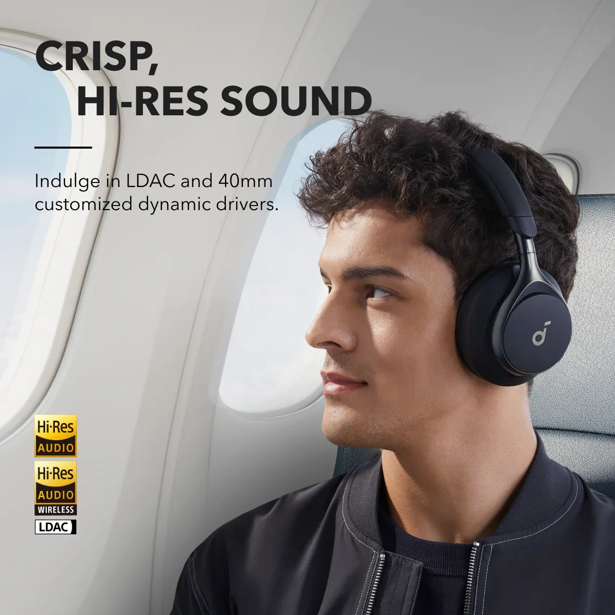 Anker Soundcore Space One Hi-Res audio with LDAC and 40mm drivers