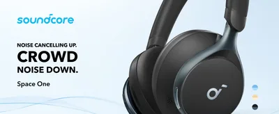 Anker Soundcore Space One Wireless Over-Ear Noise Cancelling Headphones - view 7