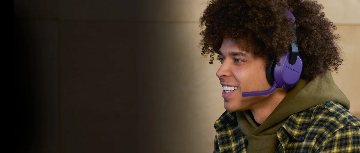 Gamer wearing Turtle Beach Stealth 600 Gen 3 during gaming session