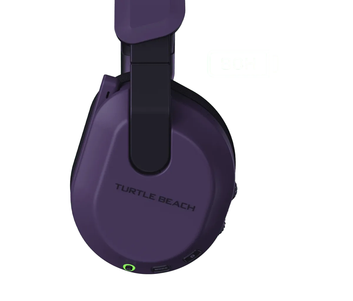 Turtle Beach Stealth 600 Gen 3 earcup close-up showing branding and connection ports