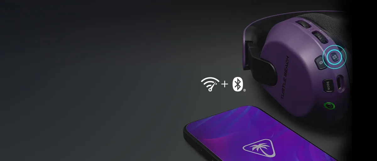 Turtle Beach Stealth 600 Gen 3 wireless connectivity with USB dongle and Bluetooth